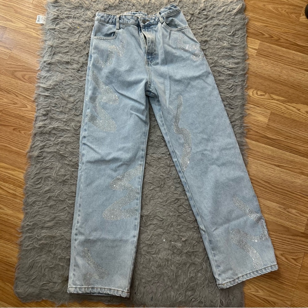 Windsor embellished jeans size M
